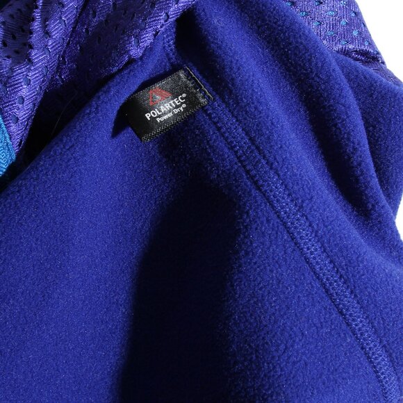 Patagonia W's Piton Hybrid Vest Full Zip Blue Purple Polartec Wind Pro Sz Large - Picture 13 of 14
